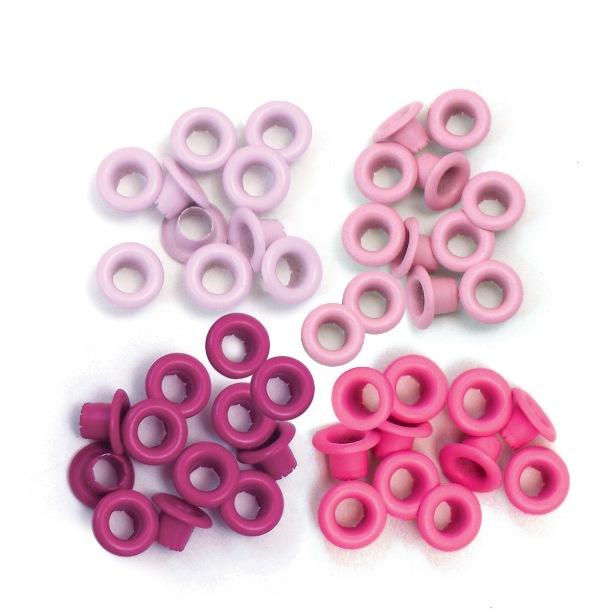 60 pink eyelets - We R