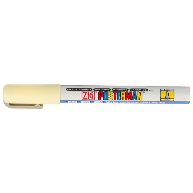 Stift waterproof posterman  primrose - Zig