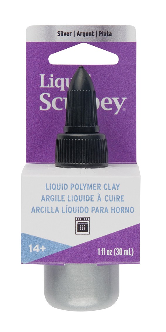 Vloeibare klei silver - 30 ml - Sculpey