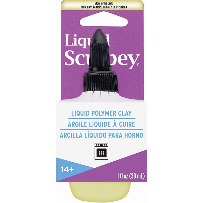 Vloeibare klei glow in the dark - 30 ml - Sculpey