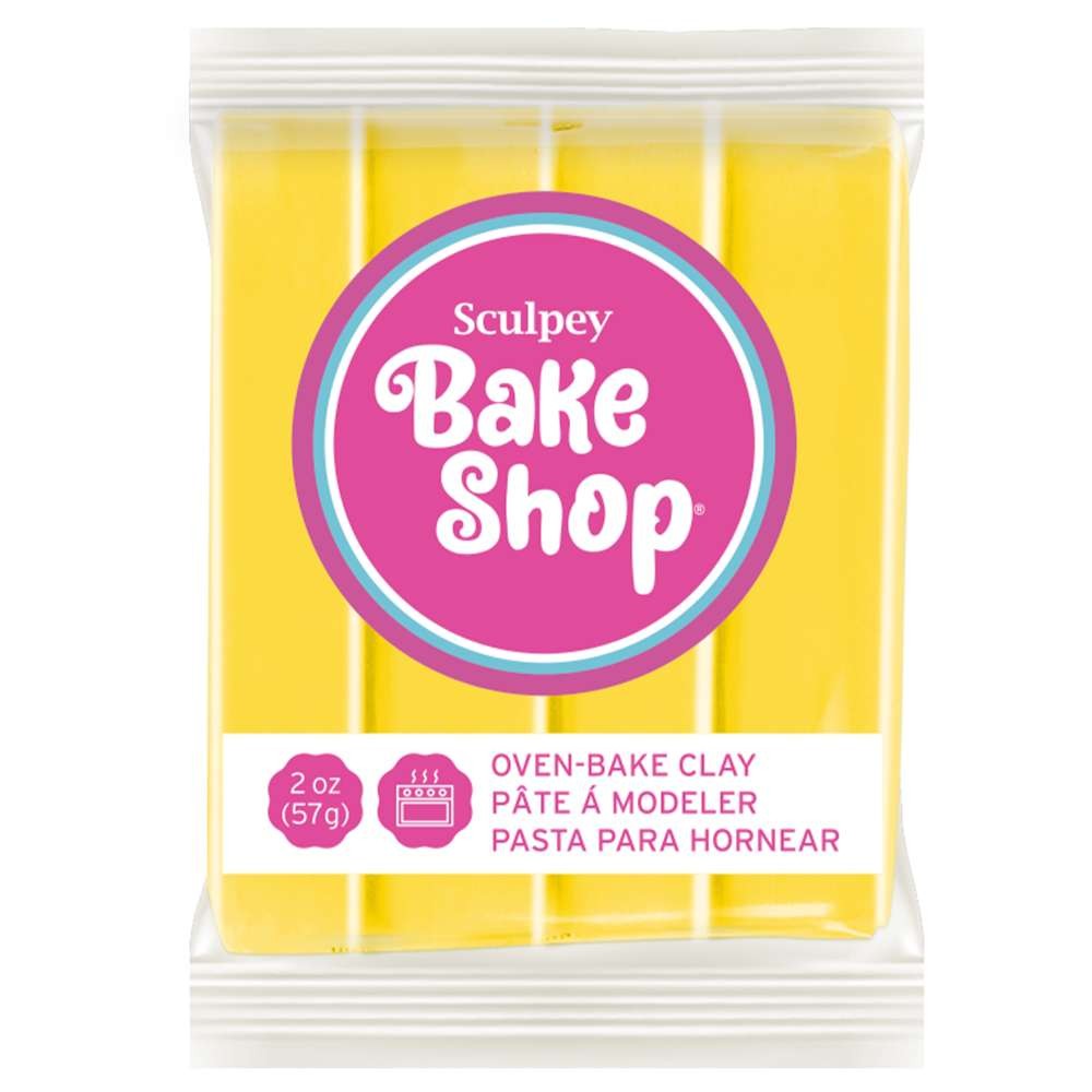 Bake shop yellow - boetseerklei 57 gr - SCULPEY