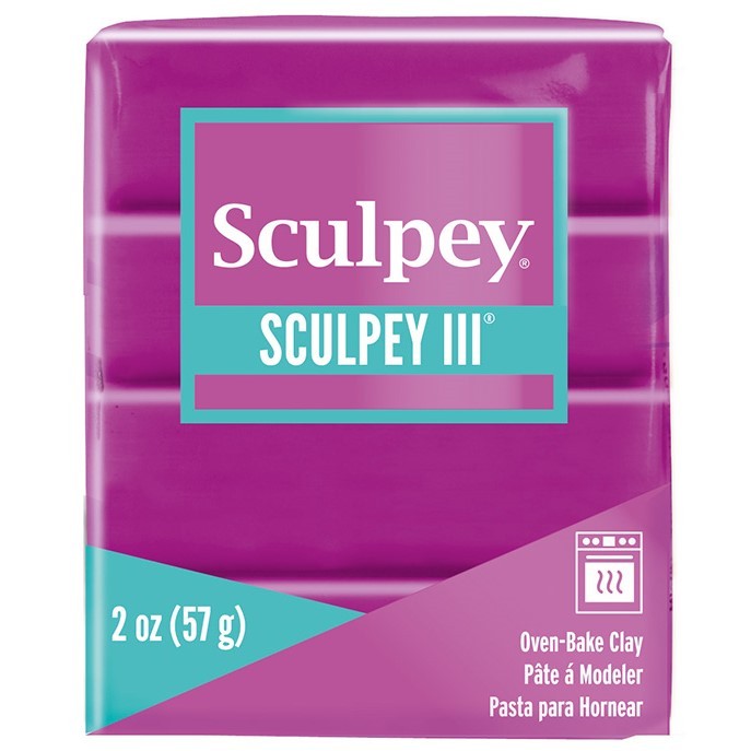 Klei III violet - 57 gr - Sculpey