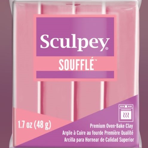Souffle French pink - klei 48 gr - Sculpey