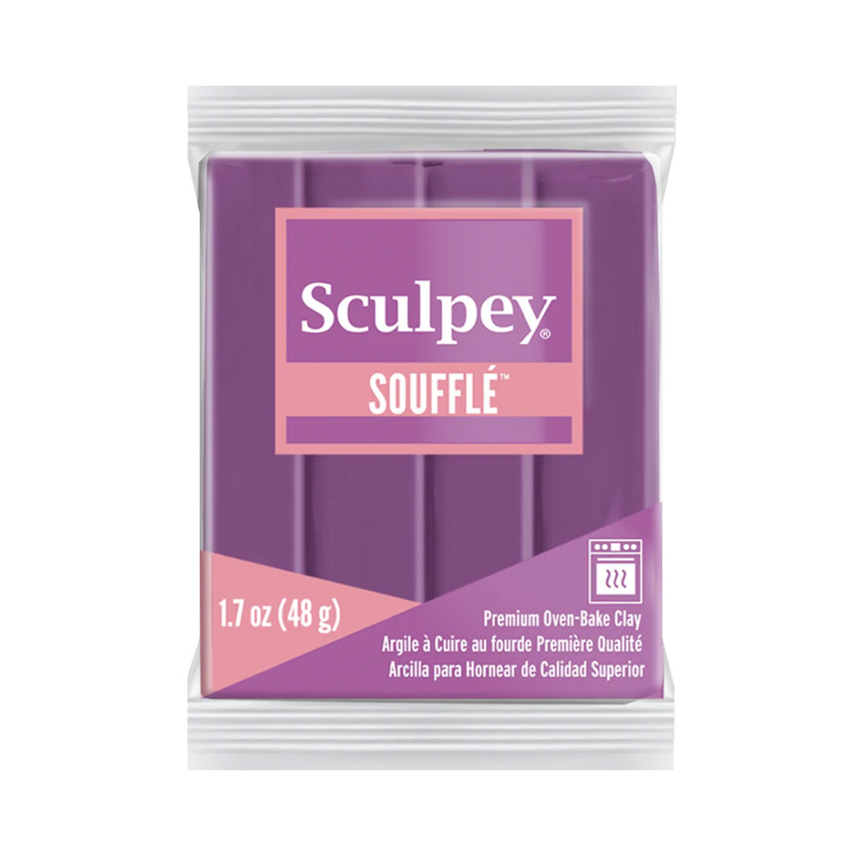 Souffle smoky mauve - klei 48 gr - Sculpey