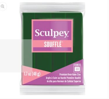 Souffle racing green klei 48 gr - Sculpey