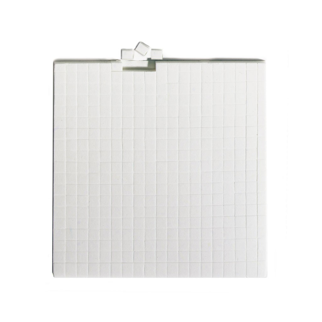 3 vellen dubbelzijdige klevende foamblokjes - Artemio