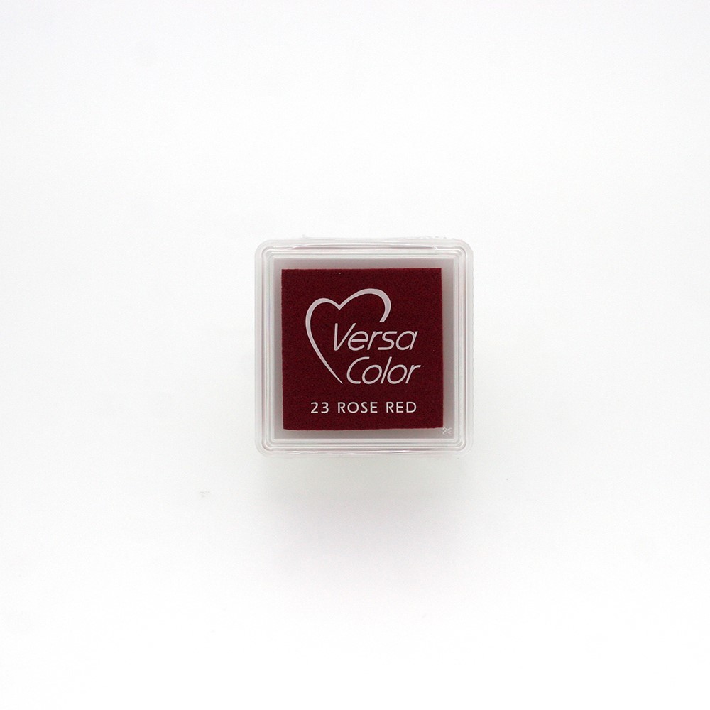 Stempelkussen rose red mini Versacolor  - Tsukineko