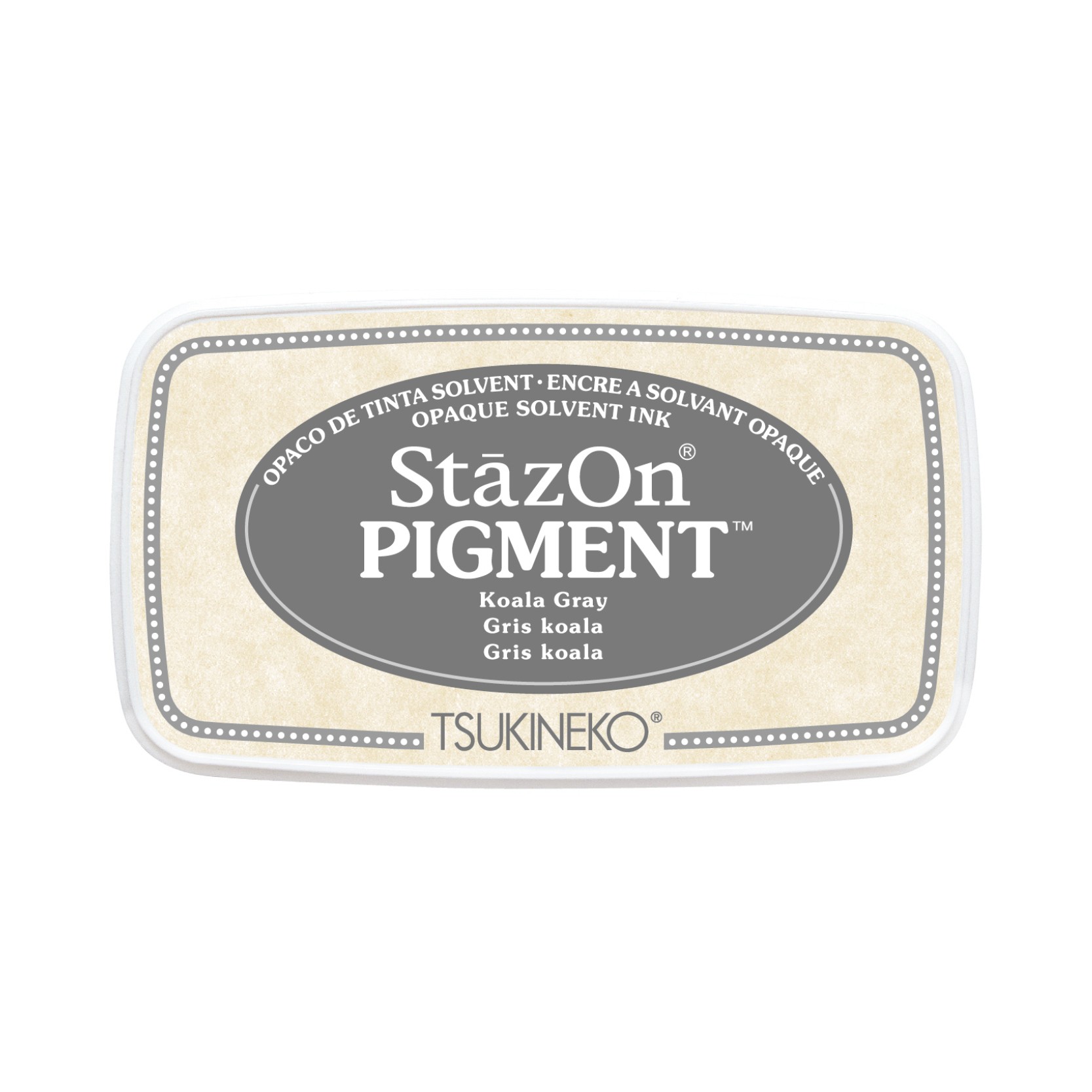 Stempelkussen koala gray Stazon pigment - Tsukineko
