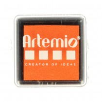 Stempelkussen orange - 3x3 cm - Artemio