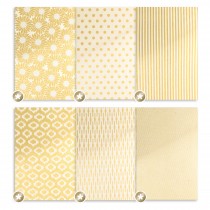 12 vellen Nepalees papier goud folie  - Artemio