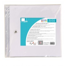30 plastic insteekhoezen 30,5x30,5 cm 3 schroeven - Artemio