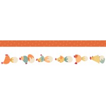 2 masking tapes Les poulettes - Artemio