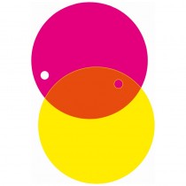 4 acryl silhouetten fluo 5 cm - Artemio