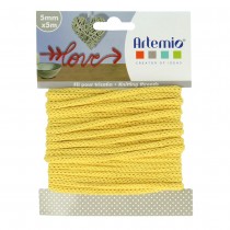 Fil tricotin jaune - 5 m X 5 mm - Artemio