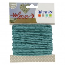 Fil tricotin turquoise - 5 m X 5 mm - Artemio