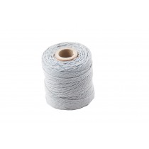 Corde coton gris - 65 m x 1 mm - Artemio