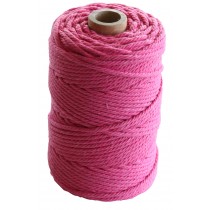Corde coton fuchsia - 70 m x 2,2 mm - Artemio