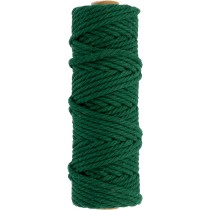 Corde coton vert 33 m x 4 mm  - Artemio