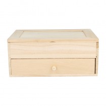 Coiffeuse miroir 26x17,5x11,5 cm - Artemio