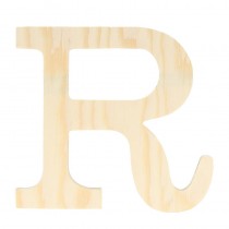 Letter R - 11.5 cm - hout - Artemio