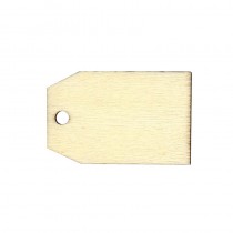 6 silhouetten etiketten 5,5x3,5 cm - Artemio