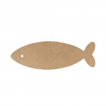 Silhouet vis 15x5 cm MDF - Silhwood