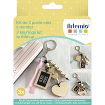 Kit 3 porte-clés merci - Artemio