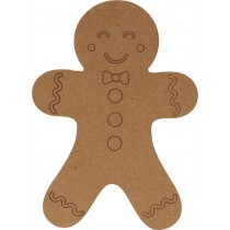 Silhouette gingerbread 15x11 cm MDF - Silhwood