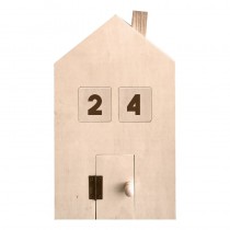 Calendrier de l'Avent maison 15,5x25x4 cm - Artemio
