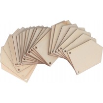 30 fanions 12x15 cm - Artemio