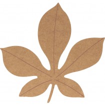 Silhouet blad 14,5x15 cm - MDF - Silhwood