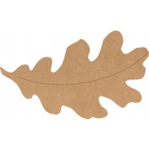 Silhouet blad 8,5x15 cm - MDF - Silhwood
