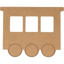 Silhouet wagon 11,5x15 cm - MDF - Silhwood