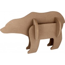 Silhouet 3D beer 50x30 cm - MDF - Silhwood