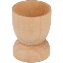 6 coquetiers en bois 4,5 cm - Artemio