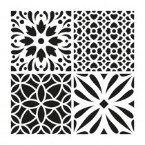 Decoratieve sjabloon 30x30 cm - Artemio