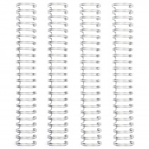 4 binding wires silver  1,58 cm - We R