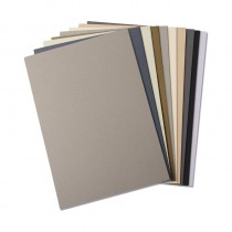 60 vellen neutral colored cardstock A4 - Sizzix