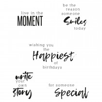 Clear stamps sunnyside 2- Sizzix