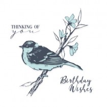 Layered clear stamps summer bird - Sizzix