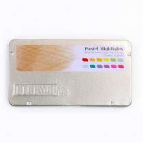 12 colored pencils pastel highlights - Nuvo