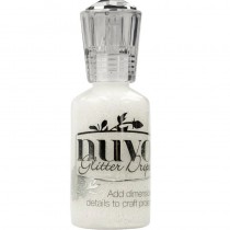 Glitter drops white blizzard - Nuvo