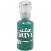 Glitter drops grotto green - Nuvo