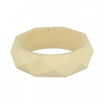 Bracelet losange bois 25 mm - Artemio