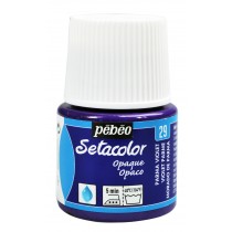 Verf parma violet textiel - dekkend - 45 ml - Setacolor - Pébéo