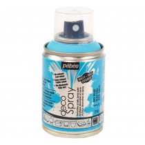Verf lichtblauw - acryl mat in spuitbus - 100 ml - Pébéo