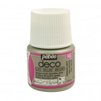 Verf medium grijs  - acryl glanzend - 45 ml - Pébéo