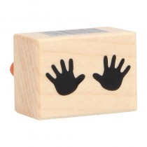 Stempel handen 26x36 mm -hout - Artemio