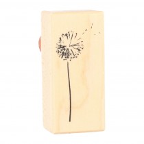 Stempel paardenbloem 26x57 mm - hout - Artemio