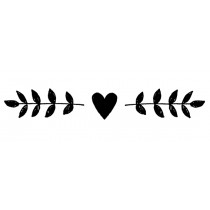 Stempel hart fries 26x75 mm - hout - Artemio